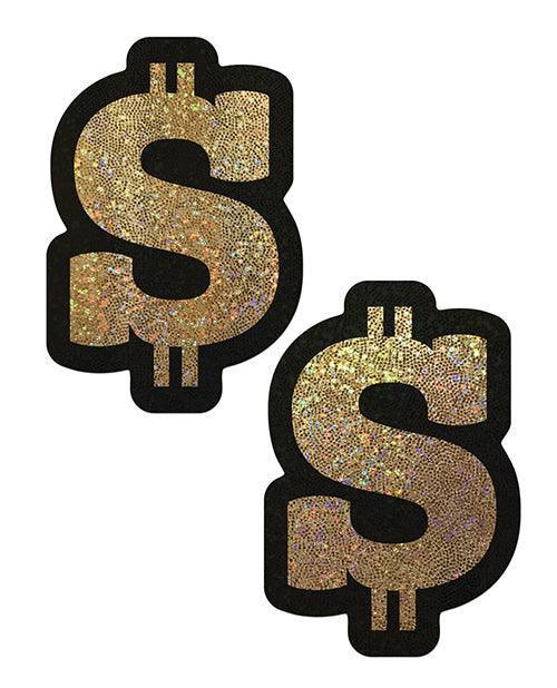 image of product,Pastease Premium Glitter Dollar Sign - Gold O-s - SEXYEONE