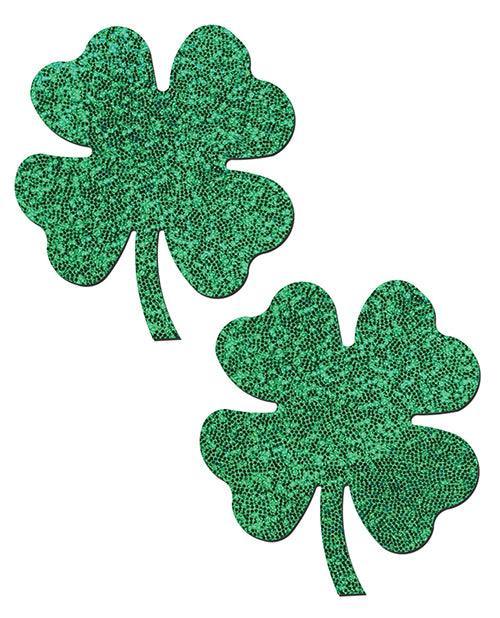 image of product,Pastease Premium Glitter Four Leaf Clover - Green O-s - SEXYEONE