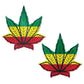 Pastease Premium Marijuana Leafs - Rasta O-s - SEXYEONE