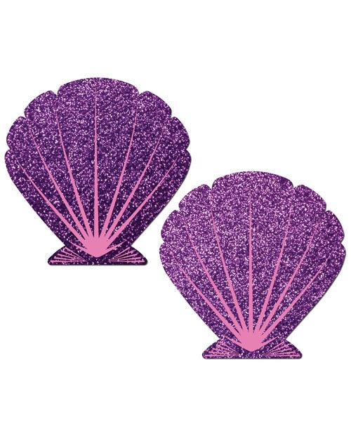 product image,Pastease Premium Mermaid Glitter Seashell - Purple/pink O/s - SEXYEONE