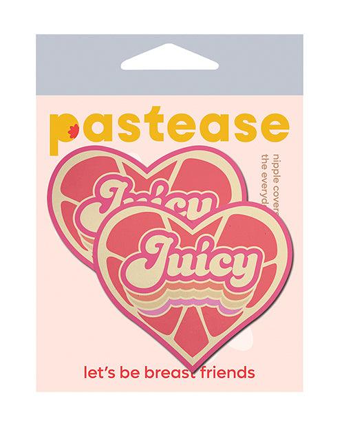 Pastease Premium Retro Heart Juicy - Pink Grapefruit O/s - SEXYEONE