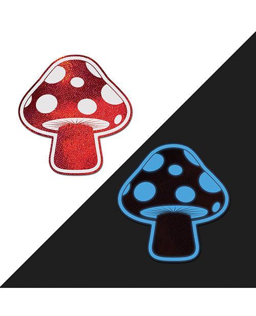 Pastease Premium Shiny Glow In The Dark Shroom - Red-white O-s - SEXYEONE