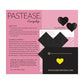 Pastease Reusable Luxury Suede Cross - Black O/s - SEXYEONE