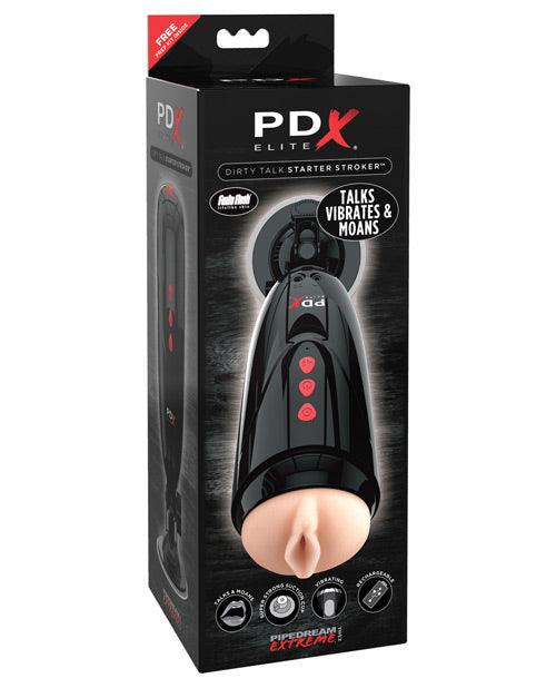 product image, Pdx Elite Dirty Talk Starter Stroker - {{ SEXYEONE }}