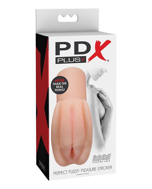 product image, Pdx Plus Perfect Pussy Pleasure Stroker - Ivory - SEXYEONE