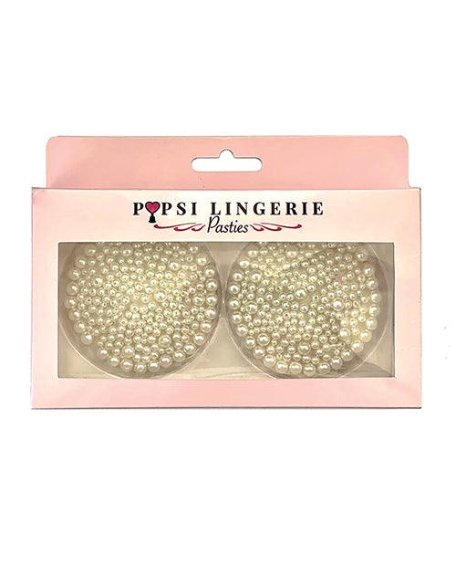 product image, Pearl Reusable Pasties - White O/s - SEXYEONE