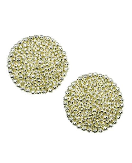 image of product,Pearl Reusable Pasties - White O/s - SEXYEONE