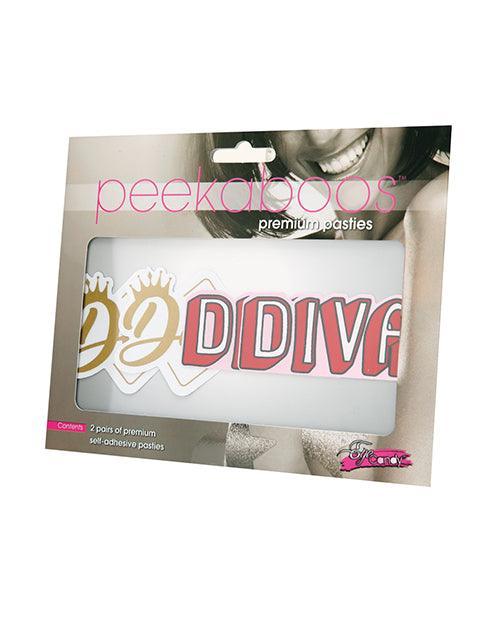 image of product,Peekaboos Diva Pasties - 2 Pairs - SEXYEONE