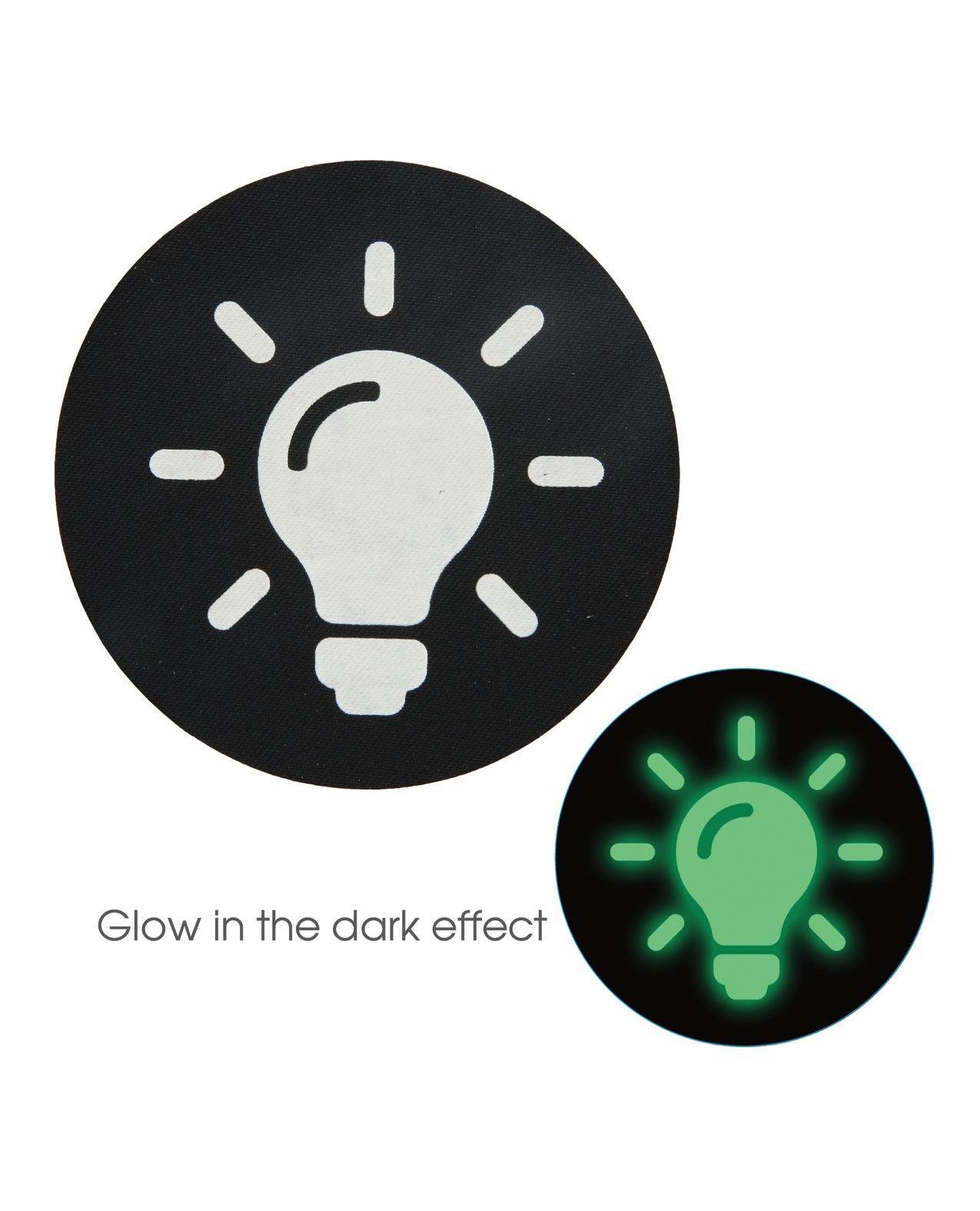 image of product,Peekaboos Glow In The Dark Light Bulb - Pack Of 2 - {{ SEXYEONE }}