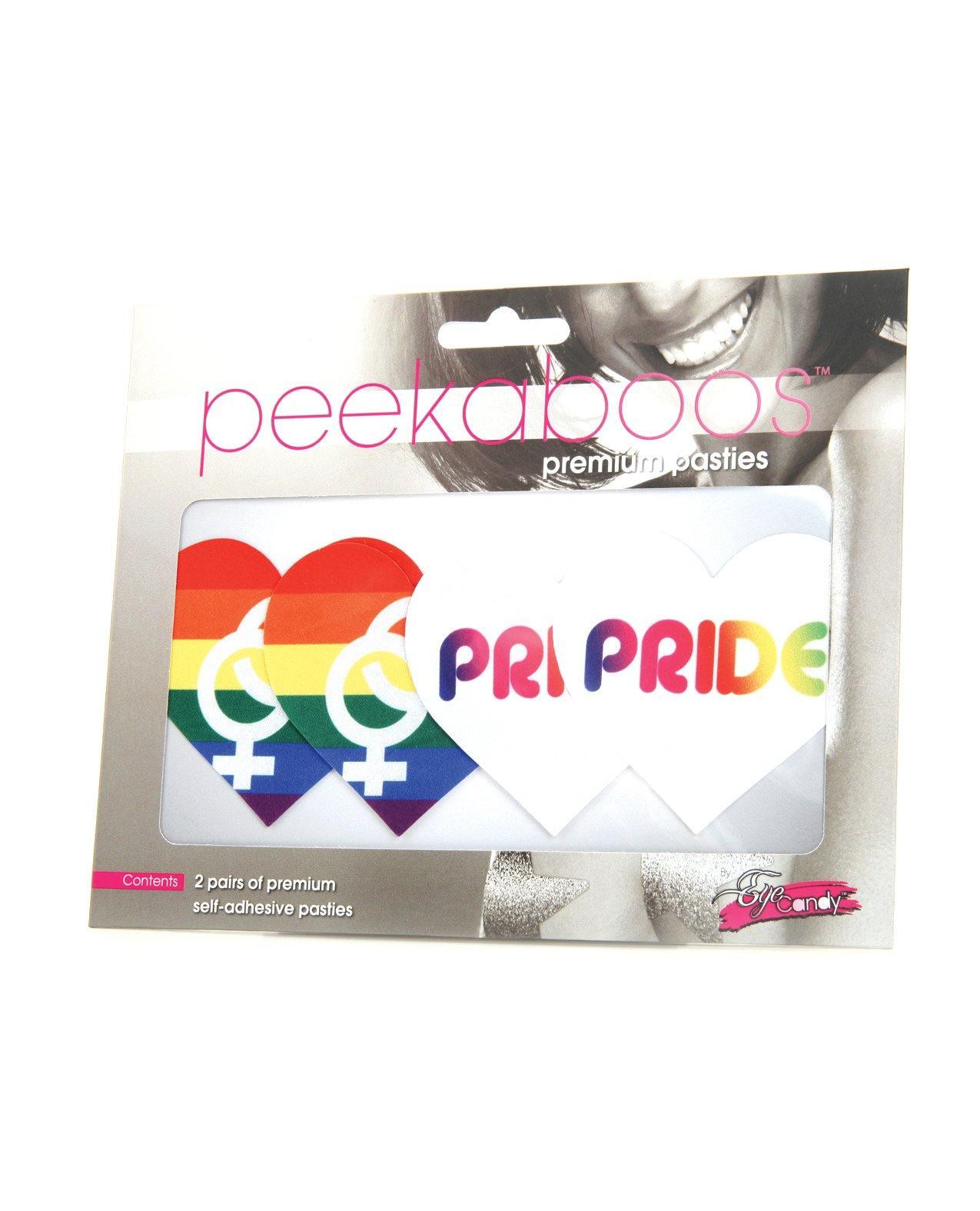 product image, Peekaboos Pride Hearts - Pack Of 2 - SEXYEONE 