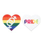 Peekaboos Pride Hearts - Pack Of 2 - SEXYEONE 