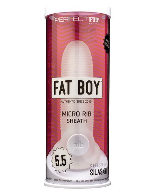 product image, Perfect Fit Fat Boy Micro Ribbed Sheath - SEXYEONE 