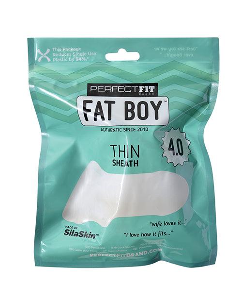 product image, Perfect Fit Fat Boy Thin 4.0 - Clear - SEXYEONE