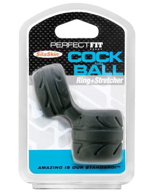image of product,Perfect Fit Silaskin Cock & Ball Ring - SEXYEONE