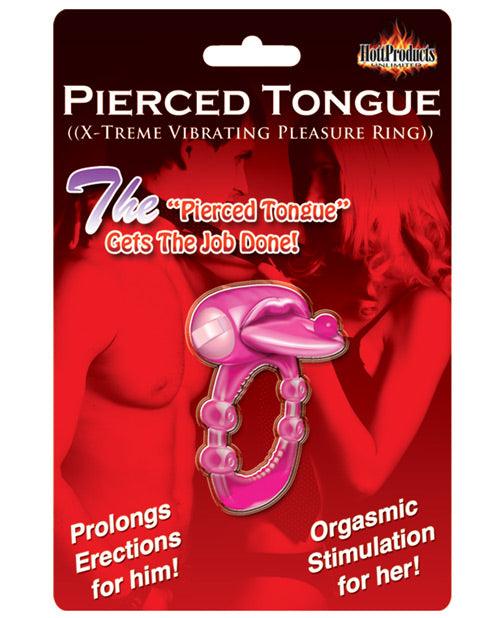 product image, Pierced Tongue X-treme Vibrating Pleasure Ring - SEXYEONE