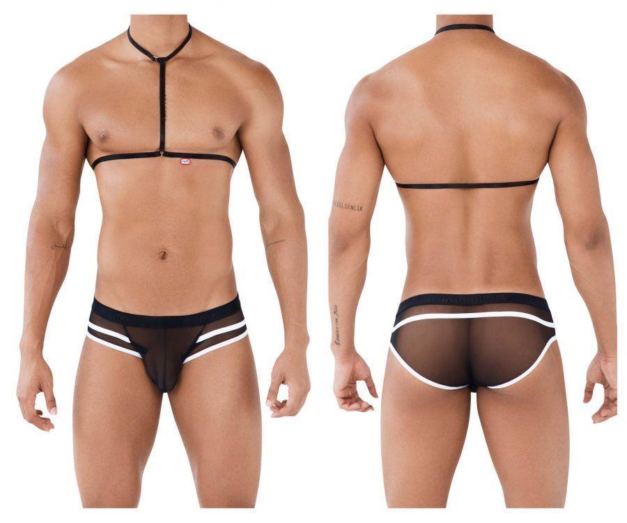 image of product,PIK 0495 Hot Harness Briefs - SEXYEONE