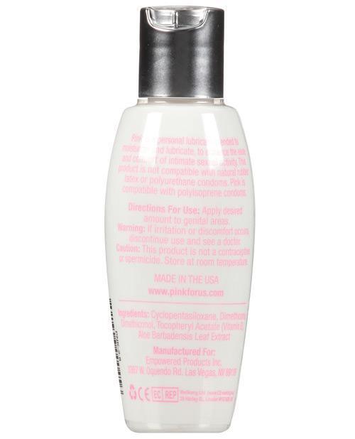image of product,Pink Silicone Lube Flip Top Bottle - SEXYEONE 