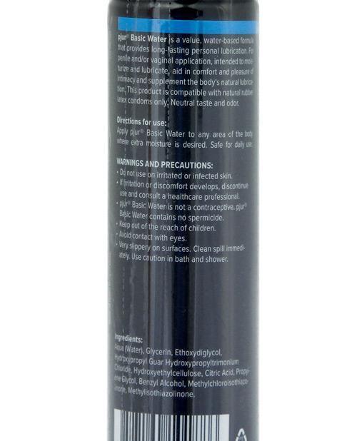 image of product,Pjur Basic Water Based Lubricant - 100 Ml Bottle - SEXYEONE