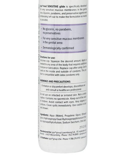image of product,Pjur Med Sensitive Glide - 100ml Bottle - SEXYEONE