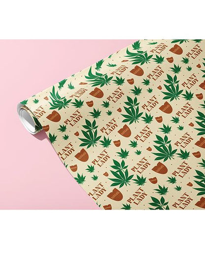 Plant Lady Naughty Wrapping Paper - SEXYEONE