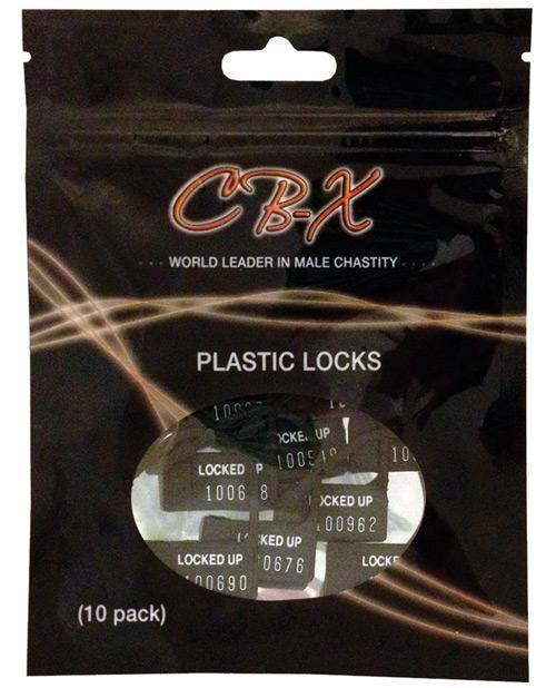 Plastic Cock Cage Lock - Pack Of 10 - SEXYEONE