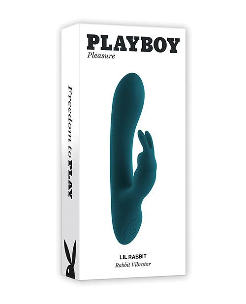 product image, Playboy Pleasure Lil Rabbit Vibrator - Deep Teal - SEXYEONE