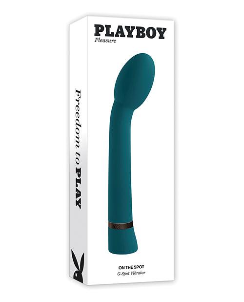 product image, Playboy Pleasure On The Spot G-spot Vibrator - Deep Teal - SEXYEONE