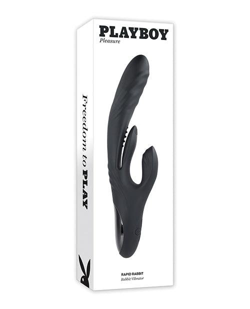 product image, Playboy Pleasure Rapid Rabbit Vibrator - 2 Am - SEXYEONE