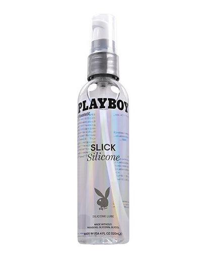 Playboy Pleasure Slick Silicone Lubricant - 4 Oz - SEXYEONE