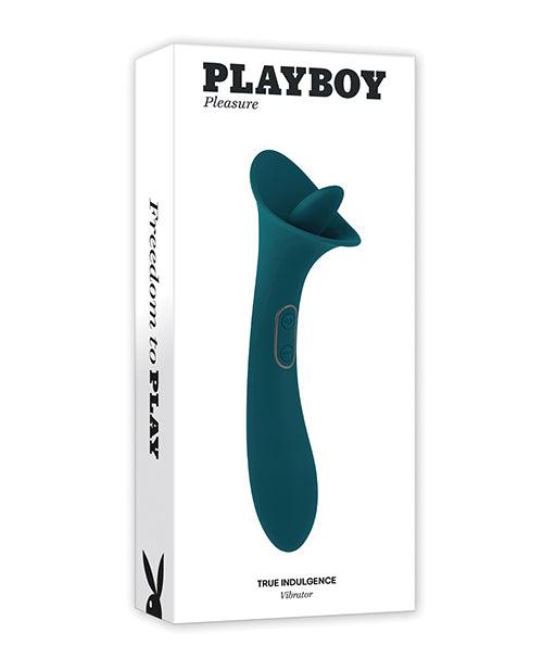 product image, Playboy Pleasure True Indulgence Vibrator - Deep Teal - SEXYEONE