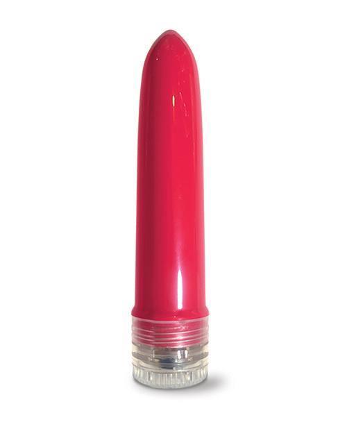 image of product,Pleasure Package I Didn't Know Your Size 4" Multi Speed Vibe  - Red - SEXYEONE