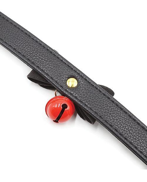 product image,Plesur Cat Bell Bow Tie Collar - Black - SEXYEONE