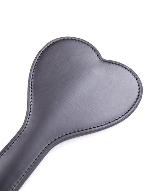Plesur Heart-shape Paddle - Black - SEXYEONE