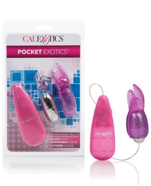 image of product,Pocket Exotics Snow Bunny Bullet - SEXYEONE