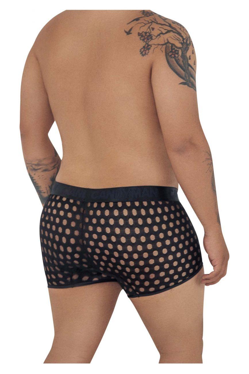 image of product,Polka Mesh Trunks - SEXYEONE