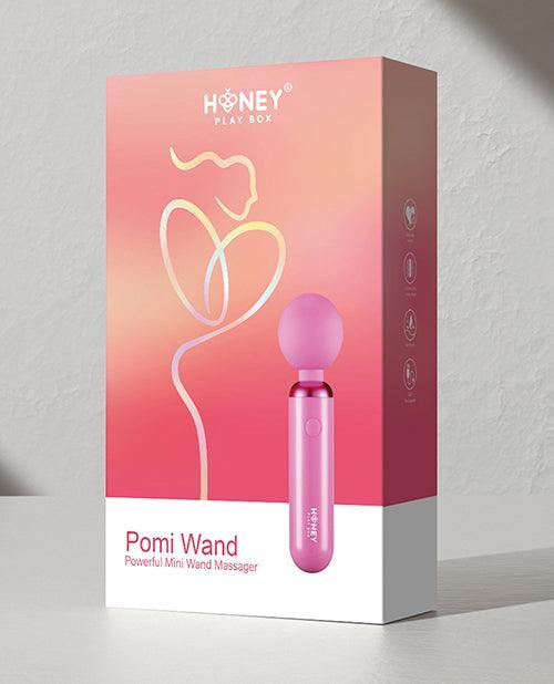 image of product,Pomi Wand Clit Tease Vibrating Wand - Pink - SEXYEONE