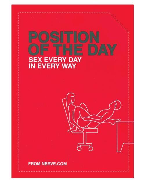 Position Of The Day Sex Every Day In Every Way Book - SEXYEONE
