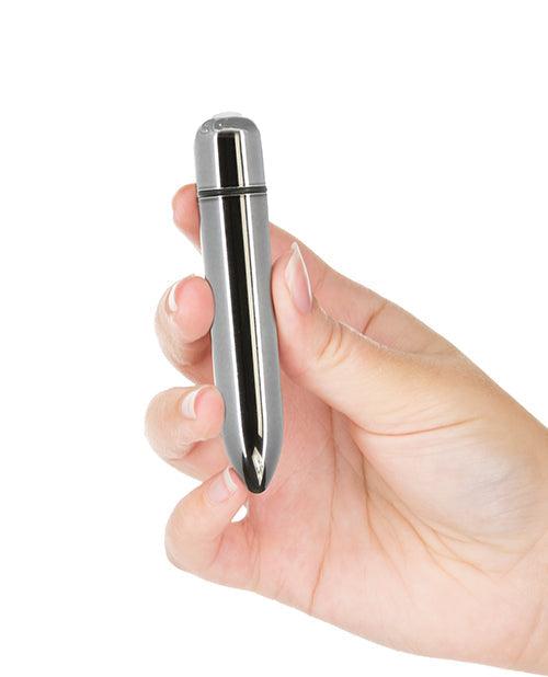image of product,Power Bullet 3.7" Platinum Vibrating Massager - SEXYEONE