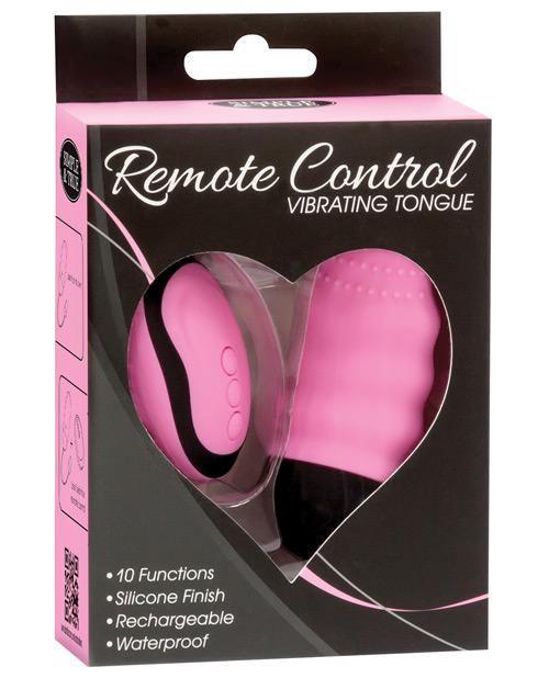 product image, Powerbullet Remote Control Vibrating Tongue - Pink - SEXYEONE