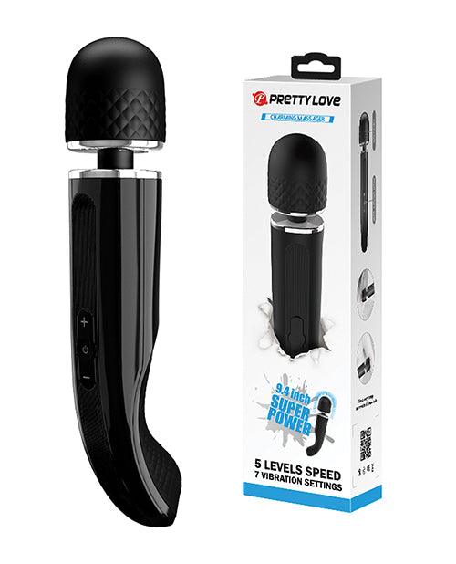 product image, Pretty Love 9.4" Charming Massager - Black - SEXYEONE