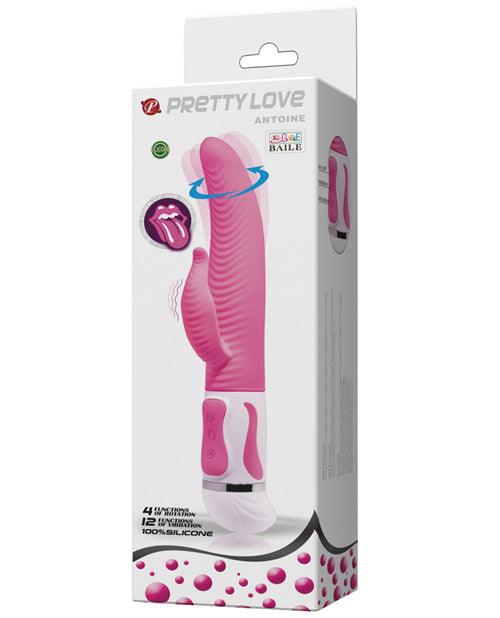 product image, Pretty Love Antoine Twisting Rabbit - Pink - SEXYEONE