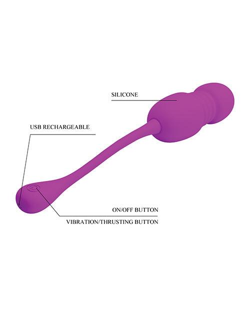 product image,Pretty Love Callie Thrusting Egg - Fuchsia - SEXYEONE