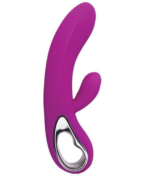 image of product,Pretty Love Elmer Rabbit W-handle 12 Function - Fuchsia - SEXYEONE