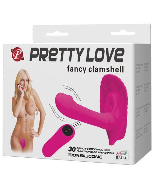 product image, Pretty Love Fancy Remote Control Clamshell 30 Function - Fuchsia - SEXYEONE