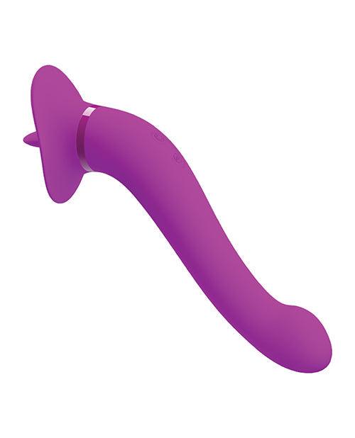 image of product,Pretty Love Faust Licking Trumpet - Fuchsia - SEXYEONE