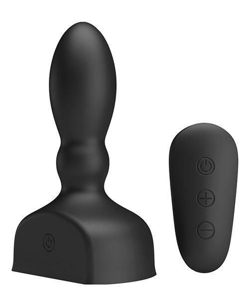 image of product,Pretty Love Harriet Inflating Butt Plug - Black - SEXYEONE