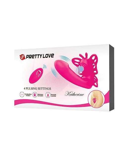 product image, Pretty Love Katherine Wearable Butterfly Vibrator - Fuchsia - SEXYEONE