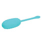 Pretty Love Kirk Liquid Silicone Remote Egg - Turquoise - SEXYEONE