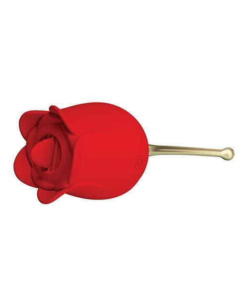 image of product,Pretty Love Licking Rose Lover Dual Ended - Rose - SEXYEONE