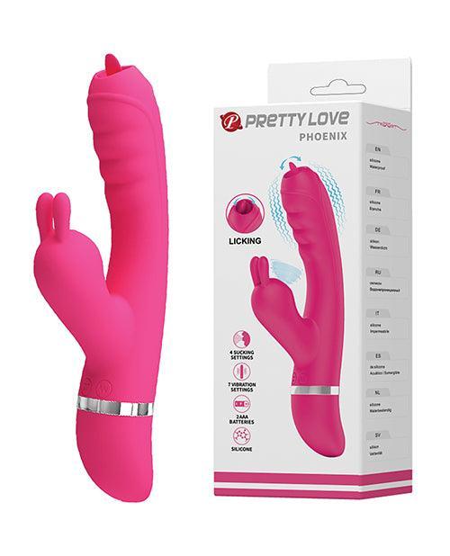 product image, Pretty Love Phoenix Licking Rabbit - Pink - SEXYEONE